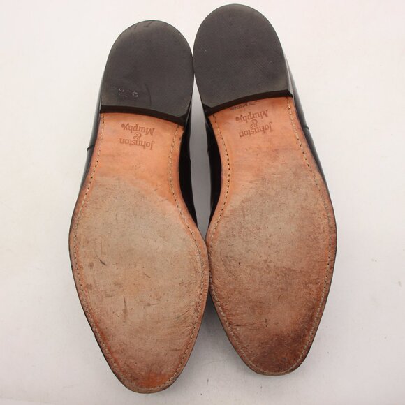 Johnston Murphy Heritage Burgundy Leather Men\'s Size 10.5 EEE Oxfords Made USA main image 7